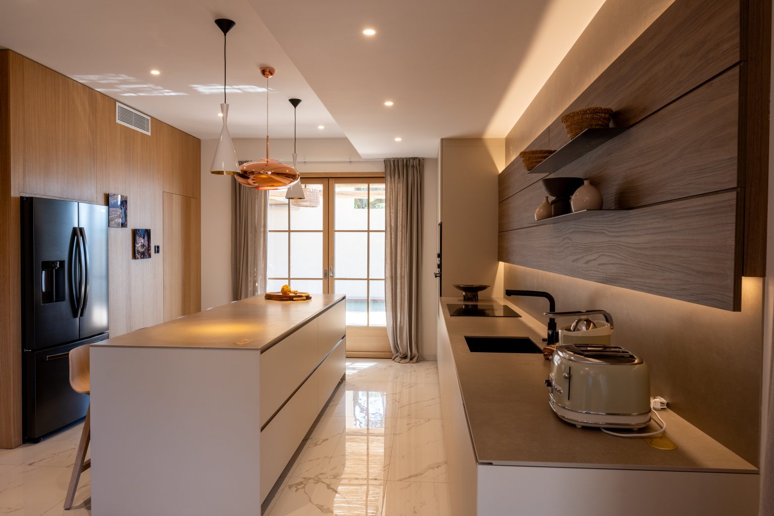 cuisine moderne dans la villa Casa Menasina en Corse-du-Sud