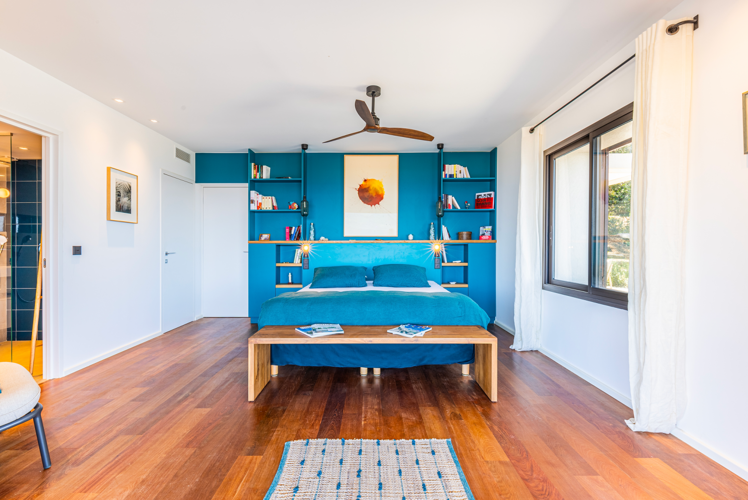 chambre de la villa Fioraventi en Corse-du-Sud